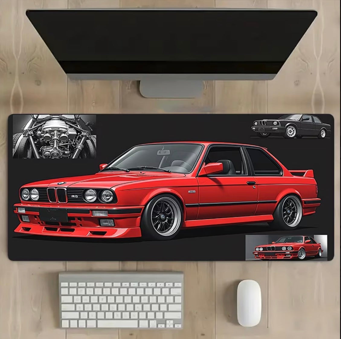Car mouse pad
