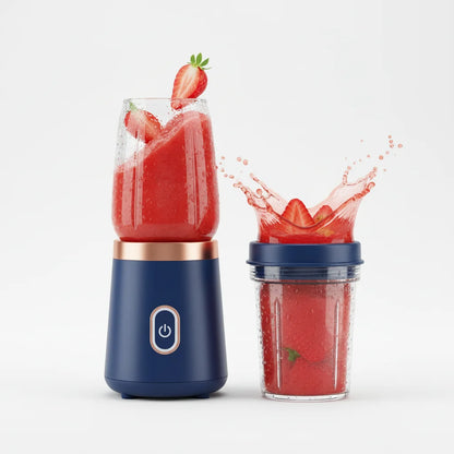 On the go juice blender