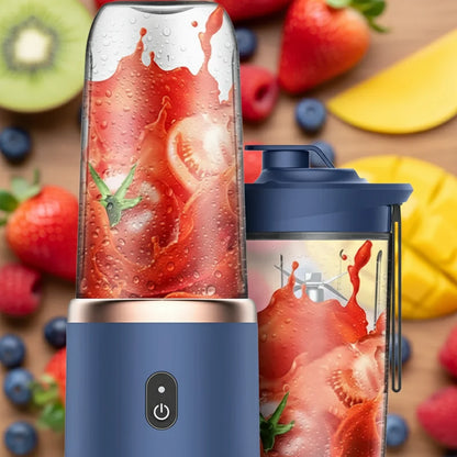 On the go juice blender