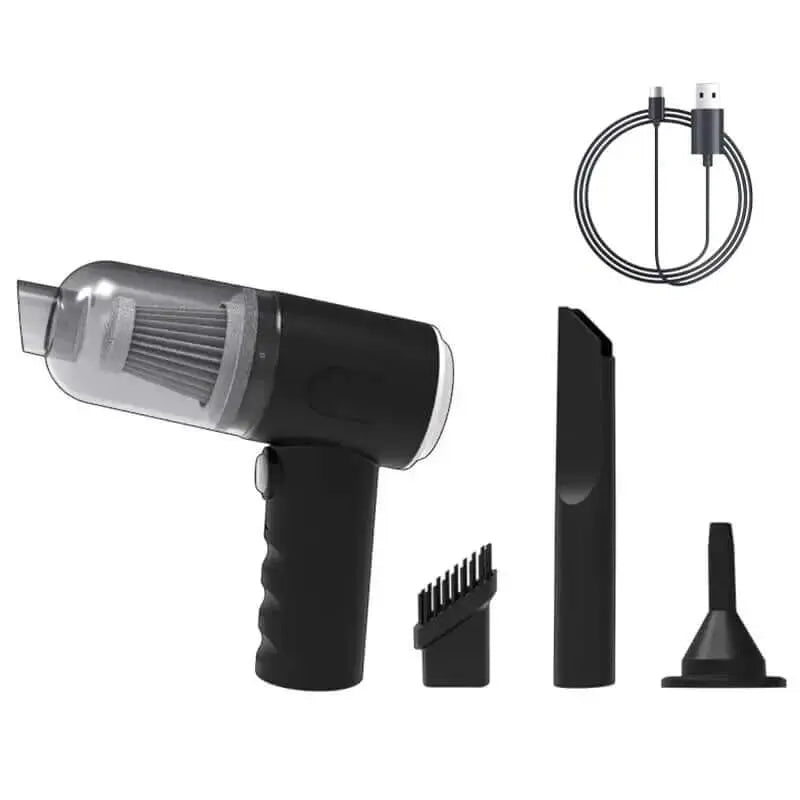 9000Pa Wireless Car Vacuum Cleaner USB Charging 1200Mah Portable Cleaning Appliance Mini Wet and Dry Vacuum Cleaner Household