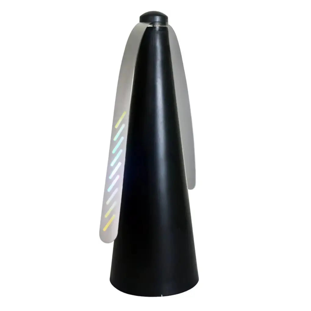 Outdoor Fly Bug Repeller Kitchen Dining Table Meal Pest Fan Desktop Tabletop Electric Battery Operated Food Protector Tool